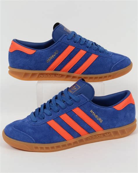 adidas originals herren royal blue hamburg|adidas hamburg trainers.